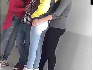 Lesbian Teen Ass Groped