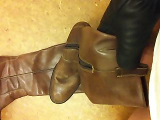 cum brown boots