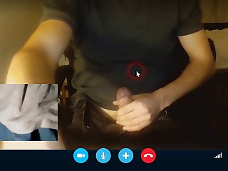 skype cam2cam with a straight guy