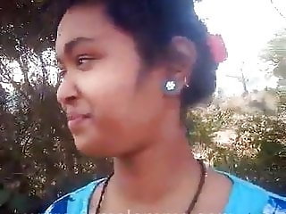Desi Girl outdoor with bf